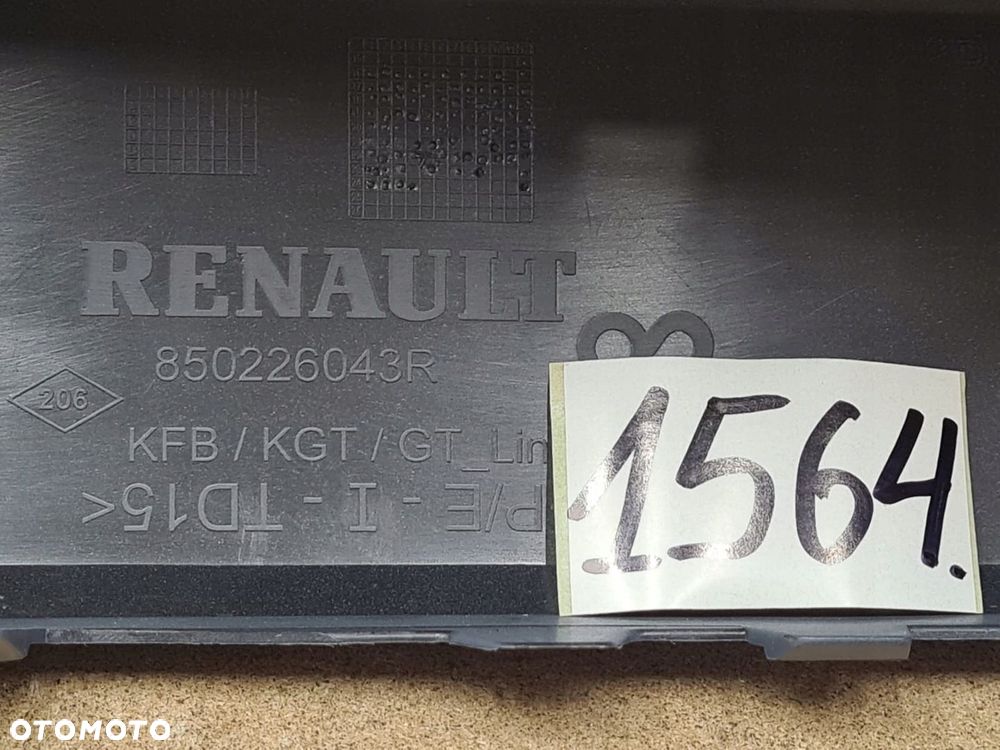 RENAULT MEGANE IV 4 KOMBI 16- ZDERZAK TYŁ TYLNY PDC 850226043R - 7