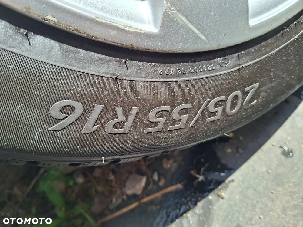 Koła kpl alufelgi 7Jx16 H2 ET43  +opony zimowe 205/55R16 Mercedes - 3