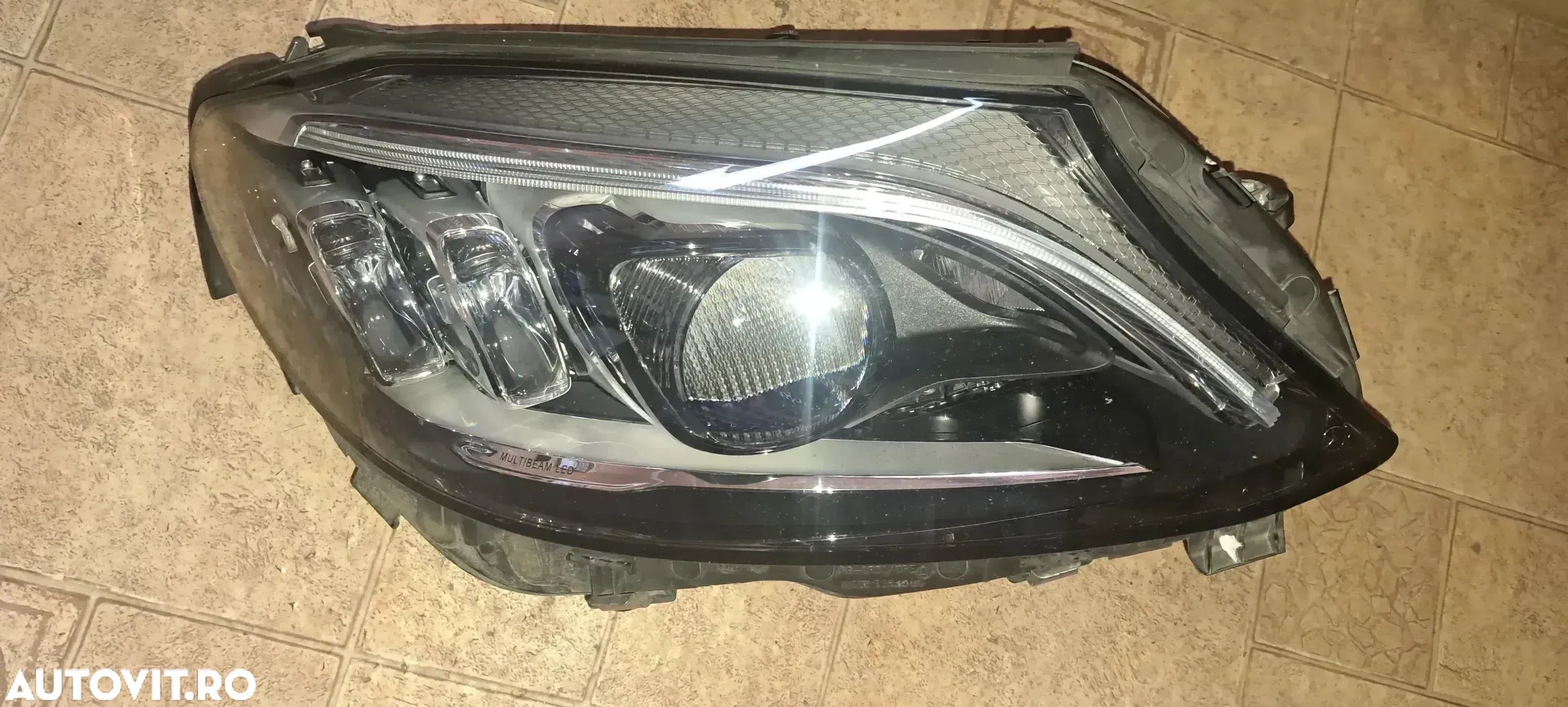 Far dreapta Multibeam Led Mercedes C Class w 205 Facelift - 1