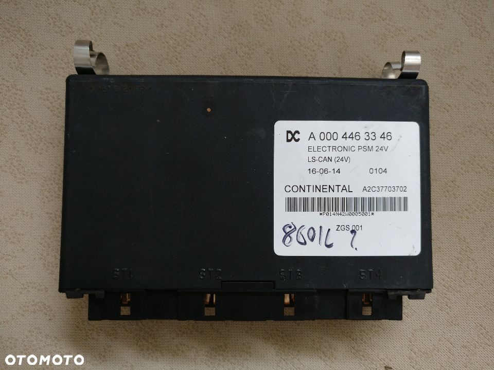 STEROWNIK KOMPUTER PSM Actros MP4 0004463346 - 1