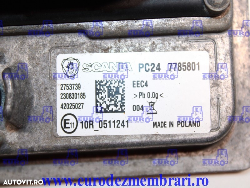 CALCULATOR EEC4 SCANIA SUPER 2753739 - 2