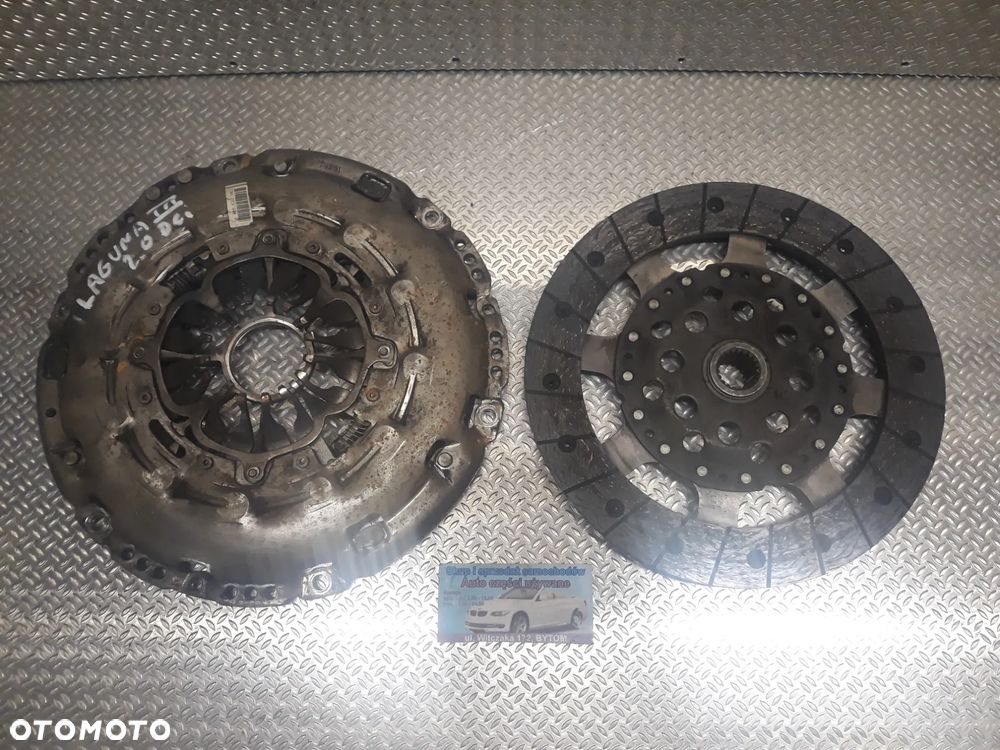 TARCZA + DOCISK RENAULT LAGUNA III 2,0 DCI  8200501027 - 2