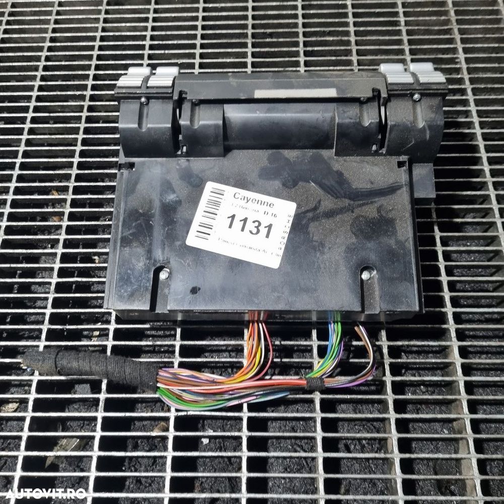 Panou Comanda AC Clima Porsche Cayenne 2002 - 2006 (1131) 7L5907040AR - 4