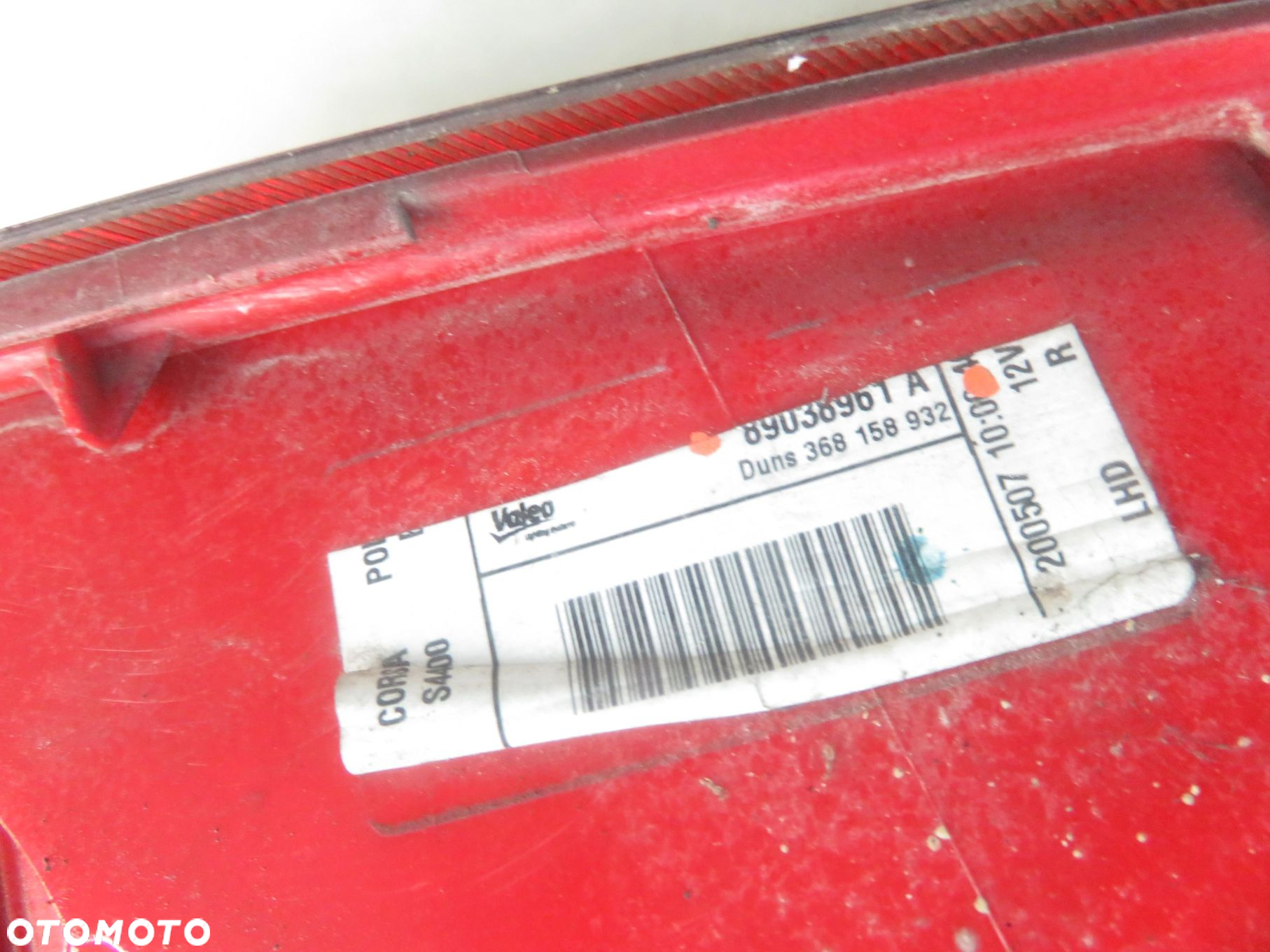 LAMPA PRAWA TYLNA OPEL CORSA D (S07) 89038961A - 3