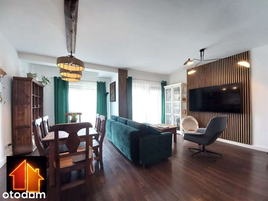Piętrowy apartament z garażem w centrum