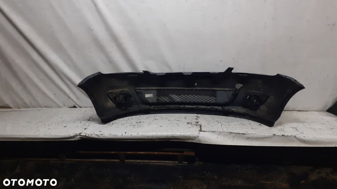 + ZDERZAK PRZÓD PRZEDNI DO FORD FIESTA MK6 VI LIFT FL D2 CZARNY HALOGENY - 7