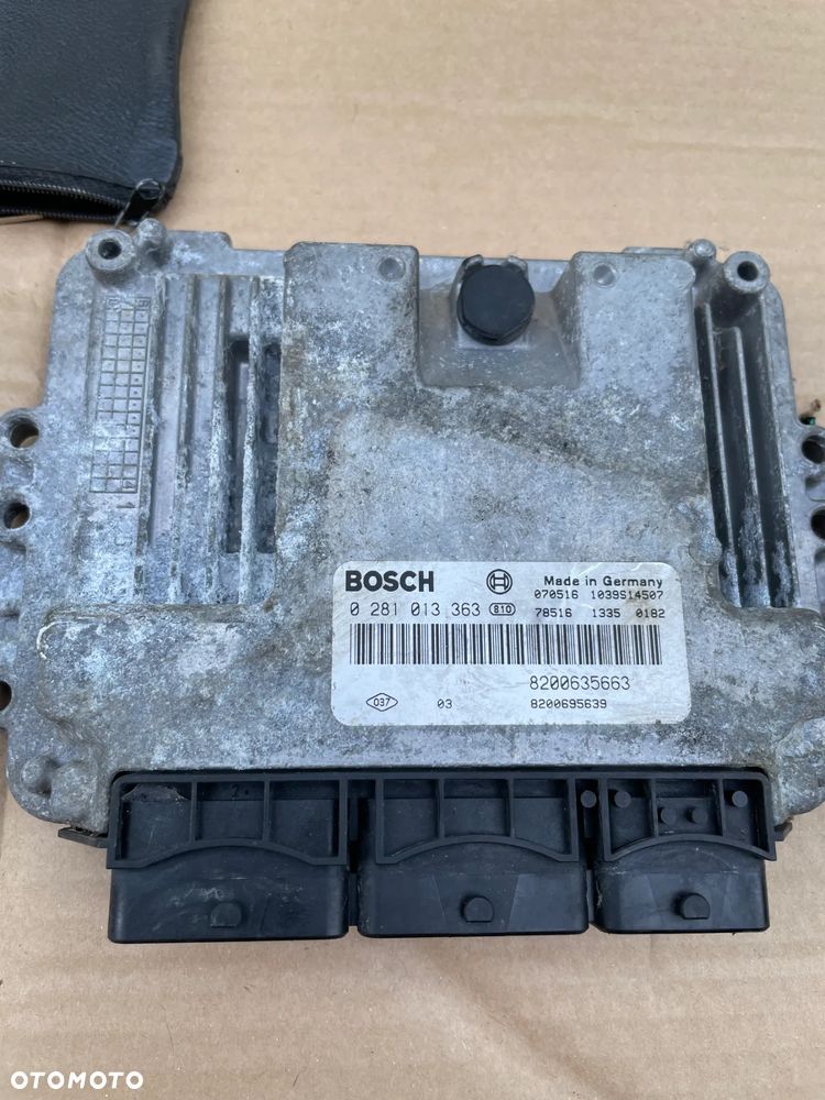 STEROWNIK SILNIKA komputer 0281013363 2.5 DCI Renault Master II MOVANO (1997-2010) ZESTAW STARTOWY - 2