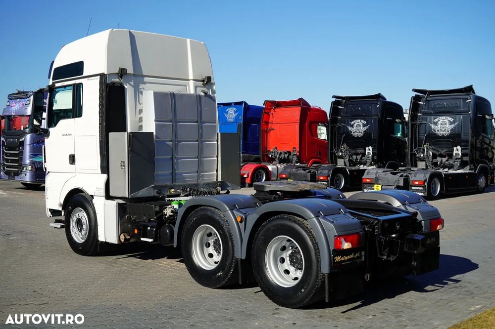 MAN TGX 33.540 / 6x4 / RETARDER / MTA: 100 TONE / XXL / I-PARK COOL / cap tractor cu 3 axe / MANUAL / EURO 5 - 7