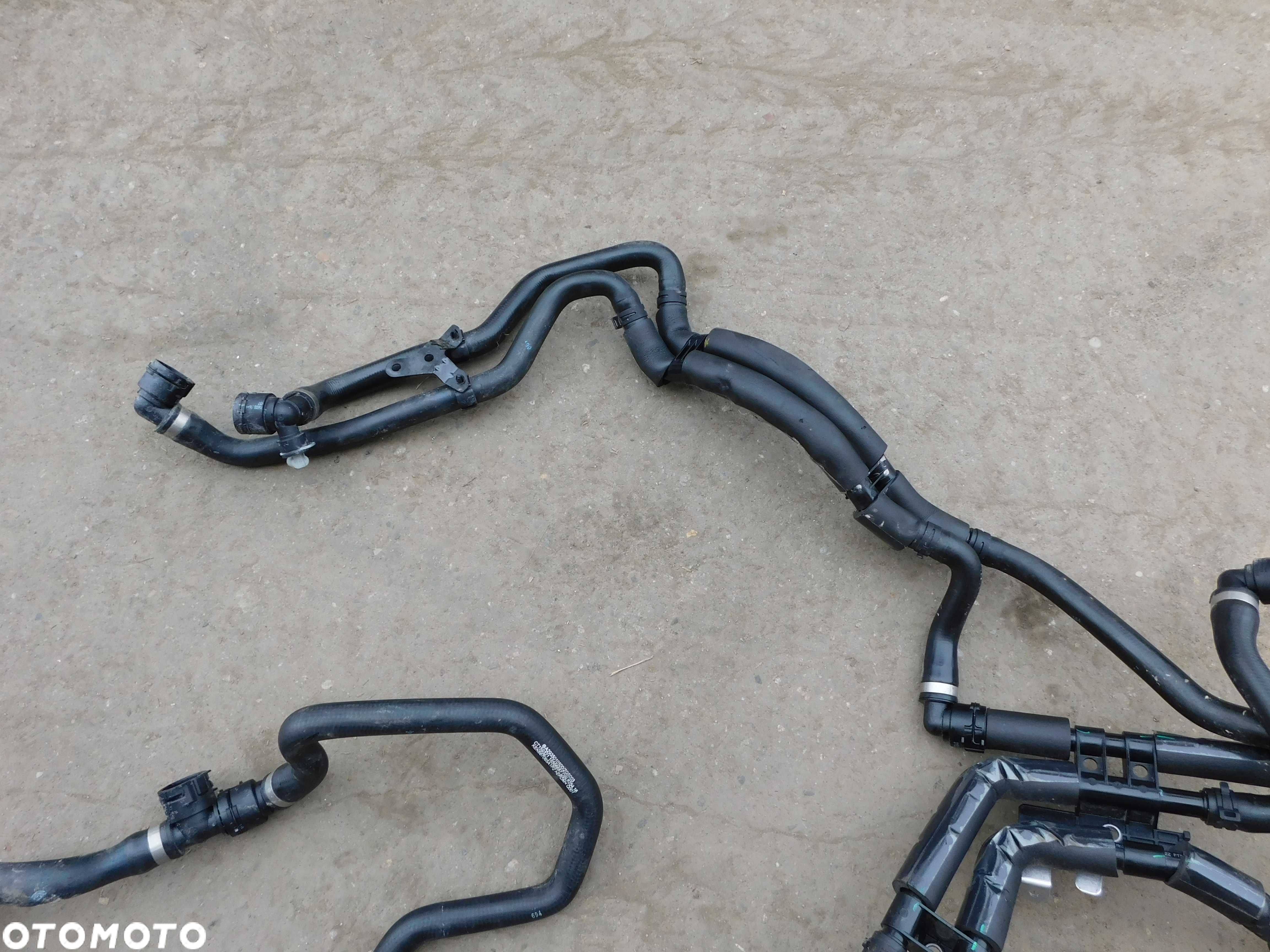 Mercedes EQC N293 wąż węże płynu chłodzącego komplet - 3
