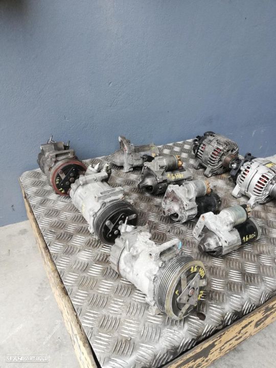 Compressor de Ar Condicionado PSA Peugeot e Citroen 1.4 e 1.6Hdi - vários modelos e referências - 1