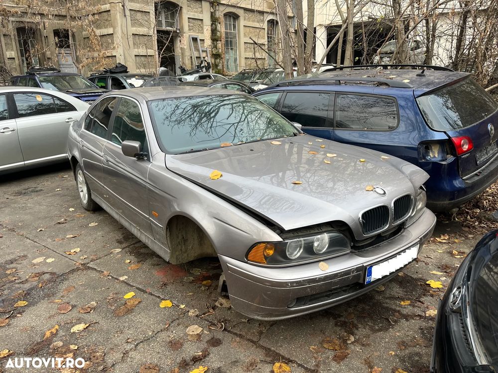 Dezmembrez Bmw 525d E39 sedan facelift 2,5 diesel 163CP gri - 7