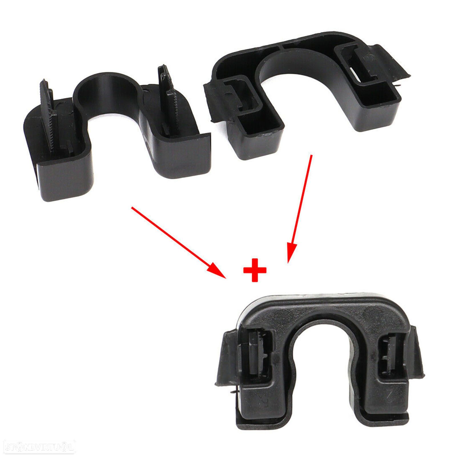 Kit reparação da chapeleira Focus S-Max C-Max Fiesta Mondeo C3 DS3 NOVO - 1