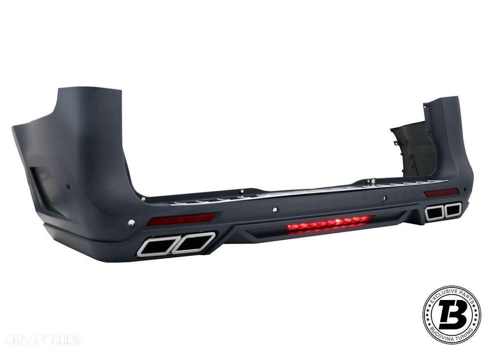 Pachet Exterior compatibil cu Mercedes V Class W447 AMG Design - 12