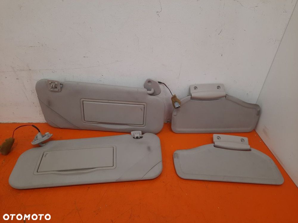 CITROEN C5 I 01-04 SŁONECZKO OSŁONA PRZECIWSŁONECZNA  PRAWA LEWA KOMPLET - 1