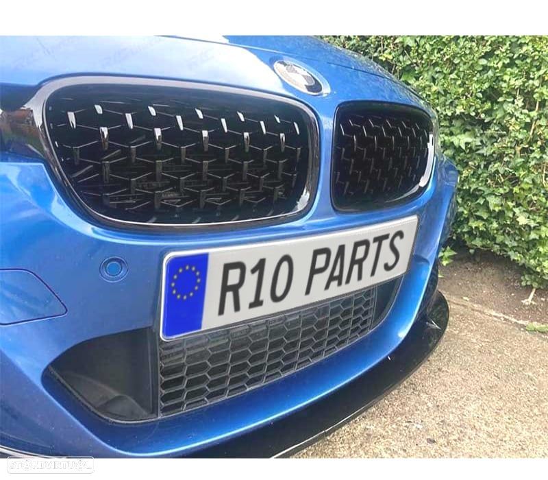 GRELHA BMW F32 F33 F36 LOOK M4 PRETO DIAMANTE - 2