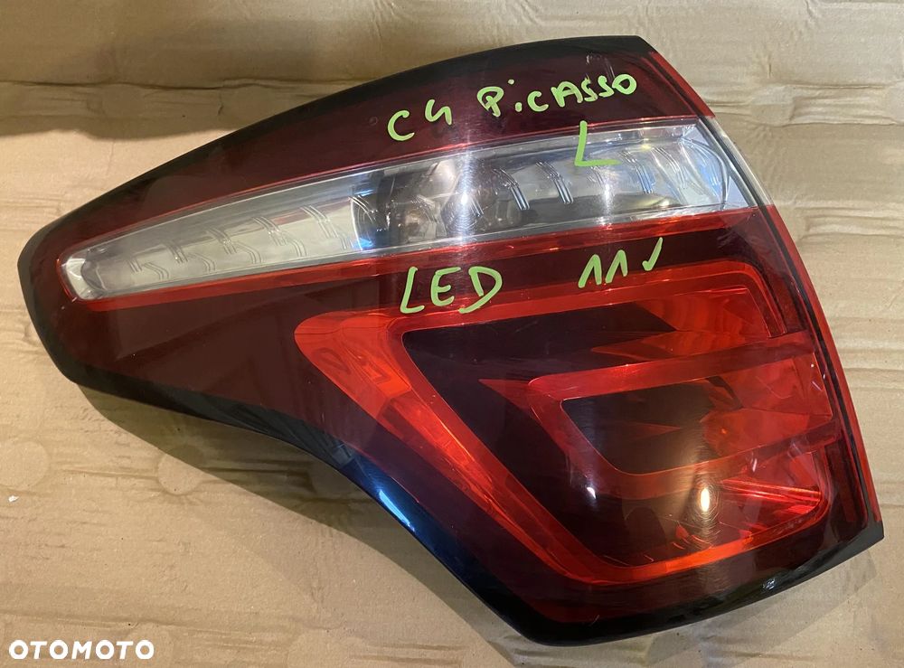 Lampa LED Citroen C4 Picasso 2011 lewa tył OE - 1