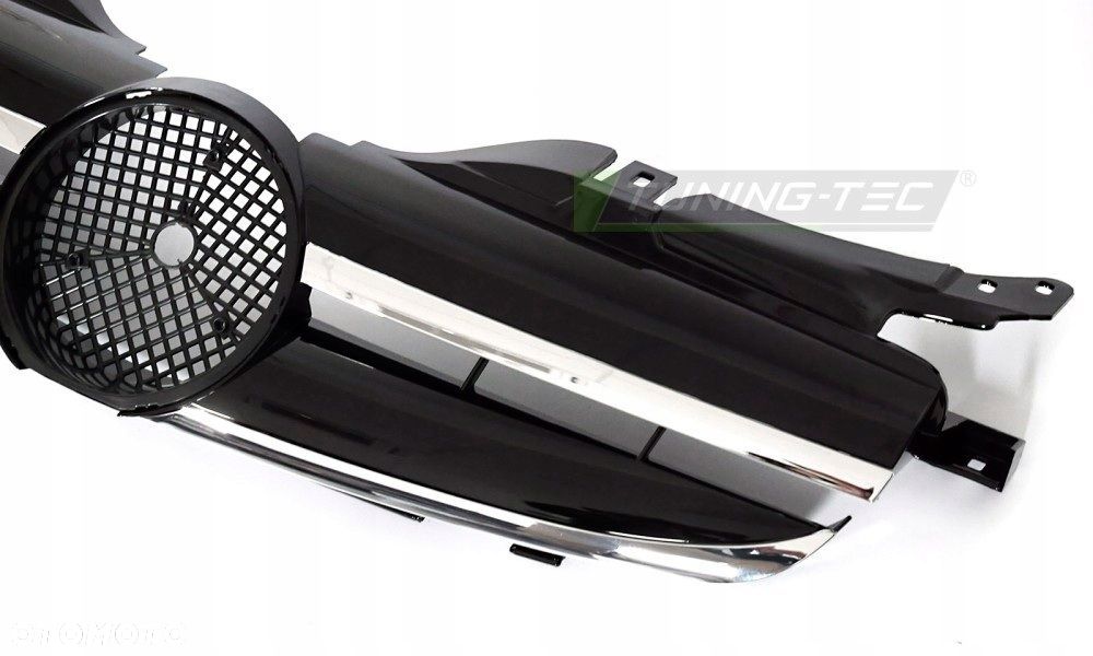 Atrapa Grill Kratka Tuning Avantgarde Amg + Logo Mercedes SLK R 170 1996-05 - 5