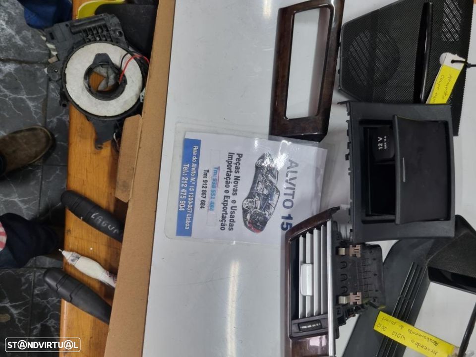 grelhas de tablier, cinzeiro  Mercedes W212 - 1