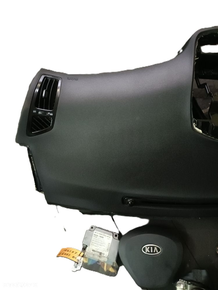 KIA CEED I 06-12 1,6 CRDI deska rozdzielcza + pasy + moduł + airbag * - 4