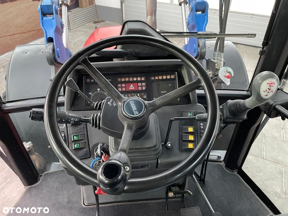 Case IH CS 130 Profi , ROKU  1999  ,  6 cylindrów , z ładowaczem czołowym Stoll - 8