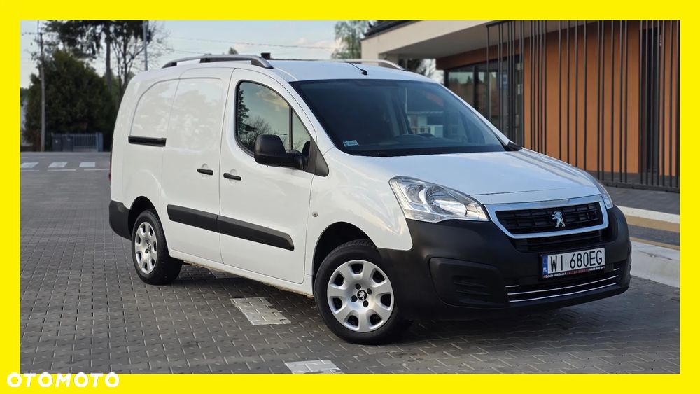 Peugeot PARTNER ❗️ LONG / SALON POLSKA / HAK / KLIMATYZACJA / RELINGI / TEMPOMAT / ZADBANY ❗️❗️ - 1