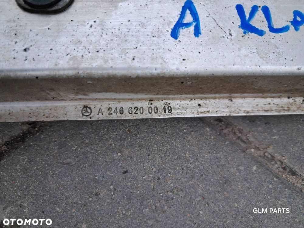 mercedes w176 belka dolna wzmocnienie zderzaka przedniego strefy zgniotu - 5