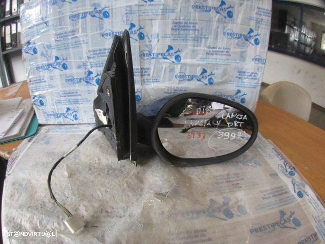 Espelho Esp3997 LANCIA YPSILON 4 FASE 2 2009 1.3JTD 75CV 3P CINZA DRT ELETRICO 3 PINOS - 1