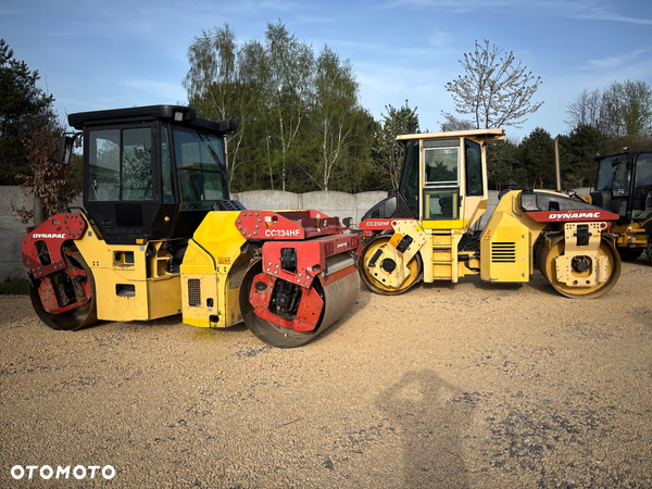 Dynapac CC234HF 2012R WAGA 9TON , STAL STAL B. DZIELONE, kierownica,obcinarka