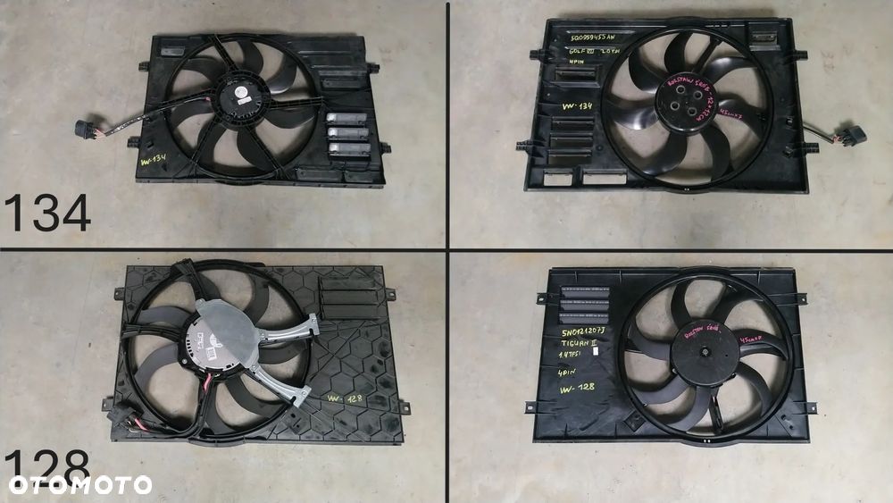 VW-001-399 WENTYLATOR CHŁODNICY VW AUDI SEAT SKODA - 23