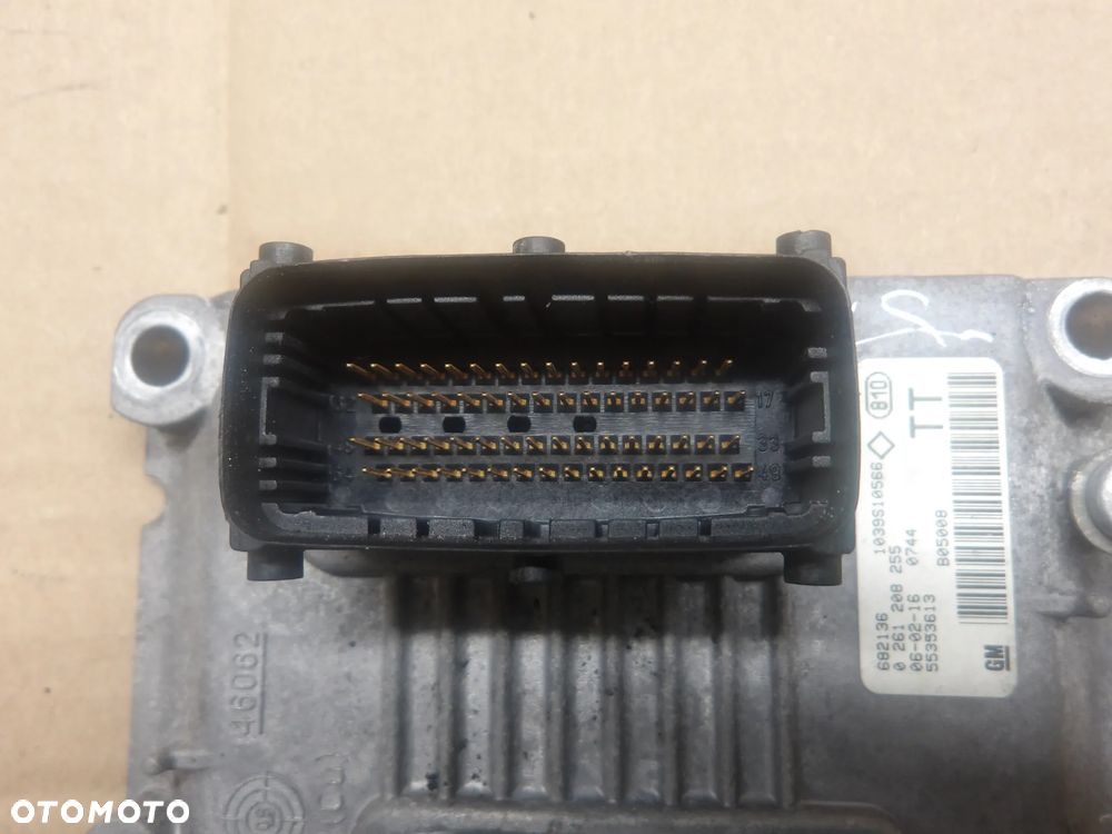 OPEL MERIVA A I LIFT 05-10 1.4B MODUŁ STEROWNIK SILNIKA 55353613 - 3