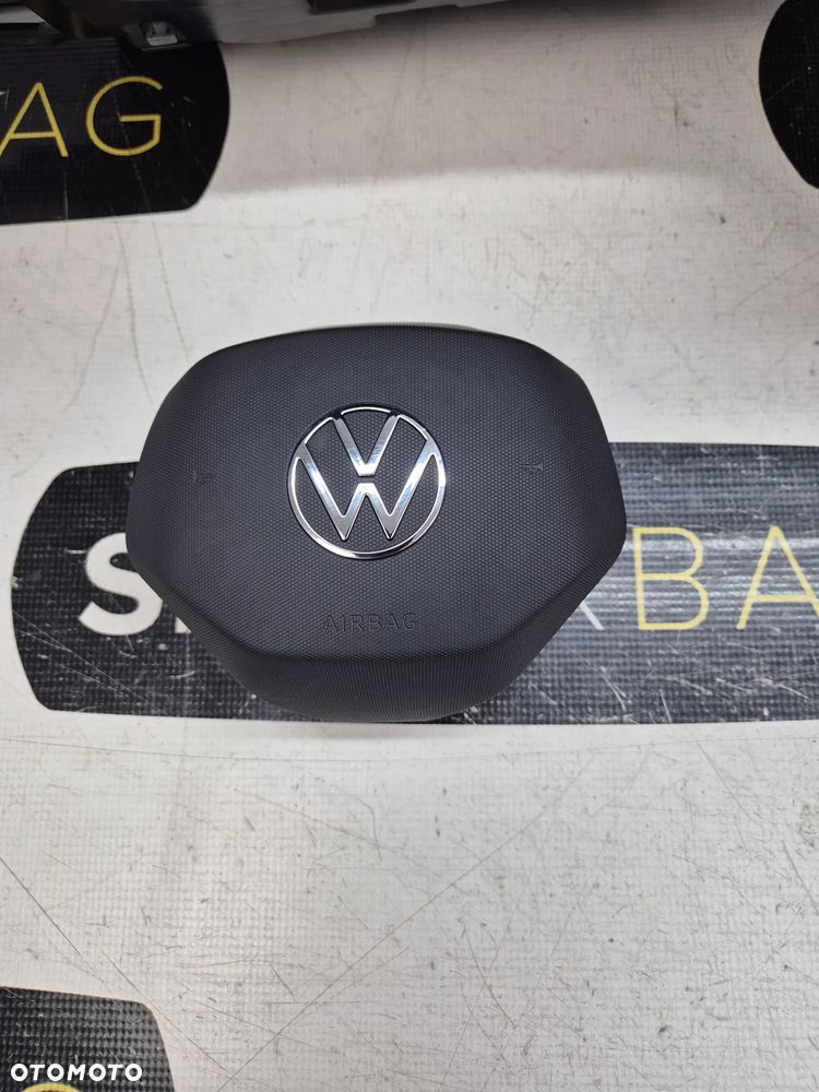 VW T7 DESKA ROZDZIELCZA KONSOLA KOKPIT PULPIT PODUSZKI AIRBAG AIR BAG PASY KIT SET - 7