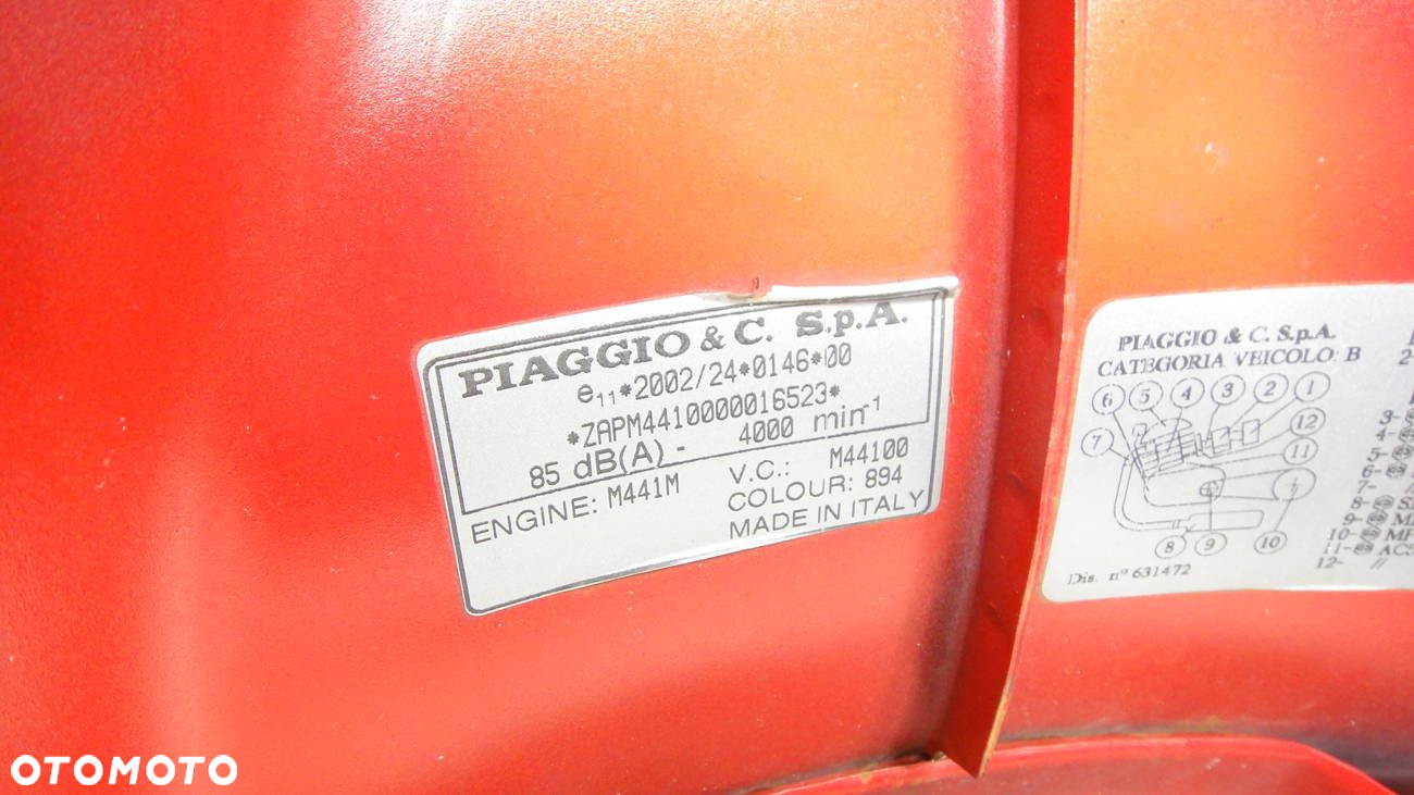 Piaggio Vespa Lx 125 Rama Karoseria - 5