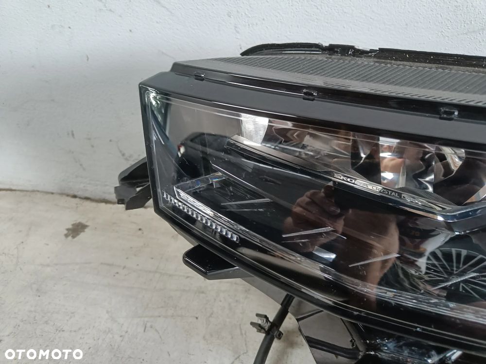 Lampa Lewa Przednia Skoda Kodiaq FL Lift Lewy Przód Reflektor 566941035 - 2