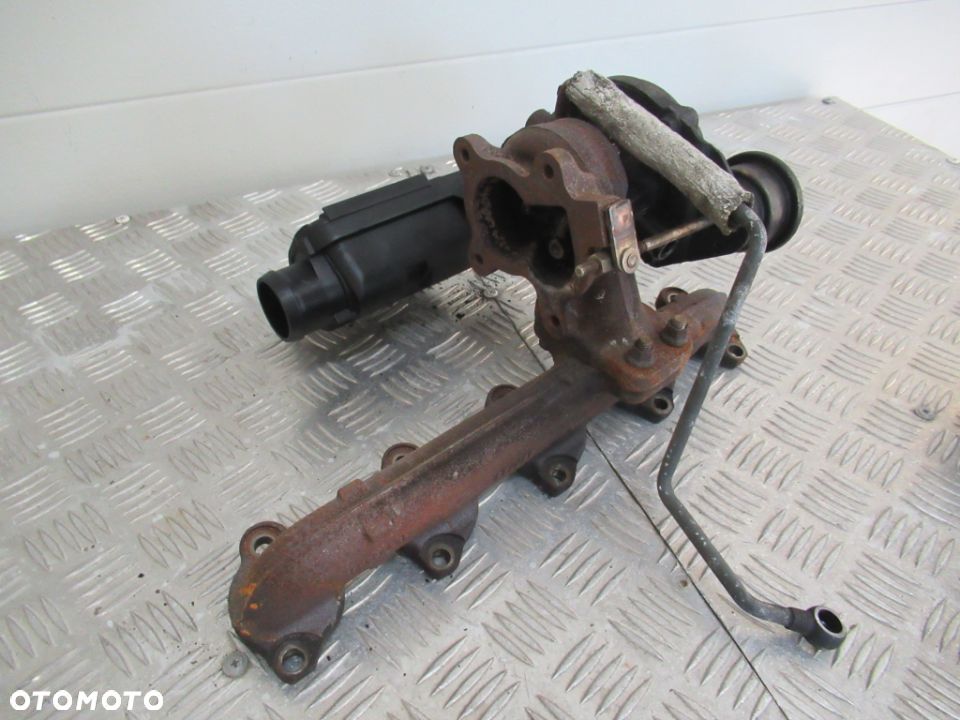 TURBOSPRĘŻARKA TURBINA TURBO FORD FIESTA MK6 FUSION 1.4 TDCI 68KM - 1