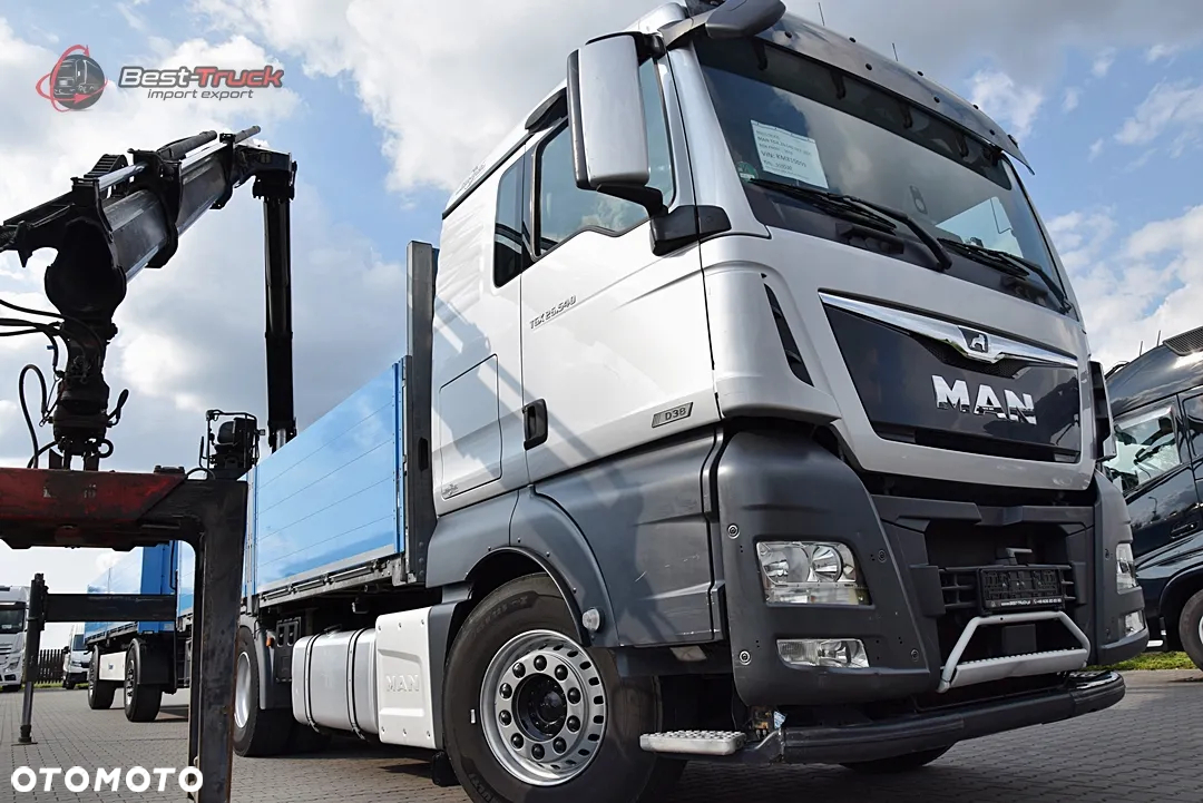 MAN TGX 26.540 /6X2/HDS PALFINGER 23.001L / OŚ POD. SKRĘTNA / CAŁY NA POD. - 9