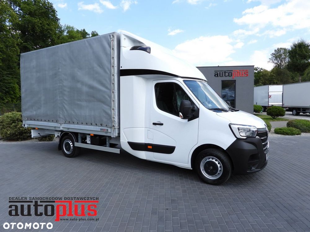 Renault MASTER PLANDEKA 8 PALET WEBASTO TEMPOMAT LEDY PNEUMATYKA KLIMATYZACJA  165KM - 2