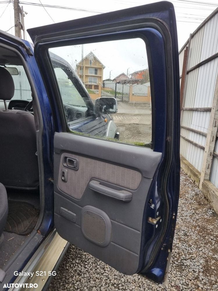 Usa Dreapta Spate Nissan Navara D22 1998 - 2004 SUV 4 Usi Dark Blue Mica Pearl 2y9 (1423) - 2