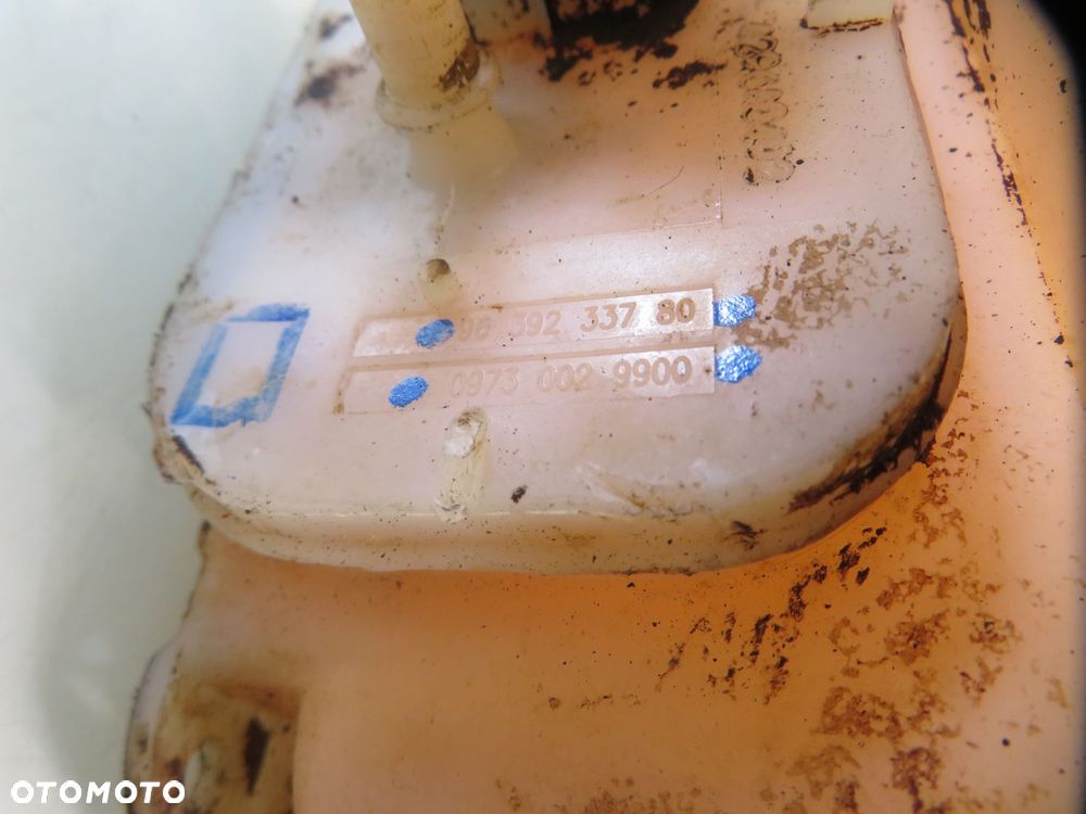 ZBIORNIK PŁYNU FAP PEUGEOT 407 1.6 HDi 9639233780 09730029900 - 2
