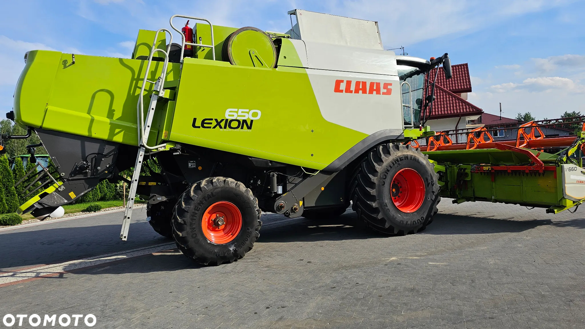 Claas Lexion 650 2011r. V 660 Orginał  Tucano 560  Kombajn do Zboża  Lexion 660 Tucano 450  Tucano 550 Lexion 550 - 10
