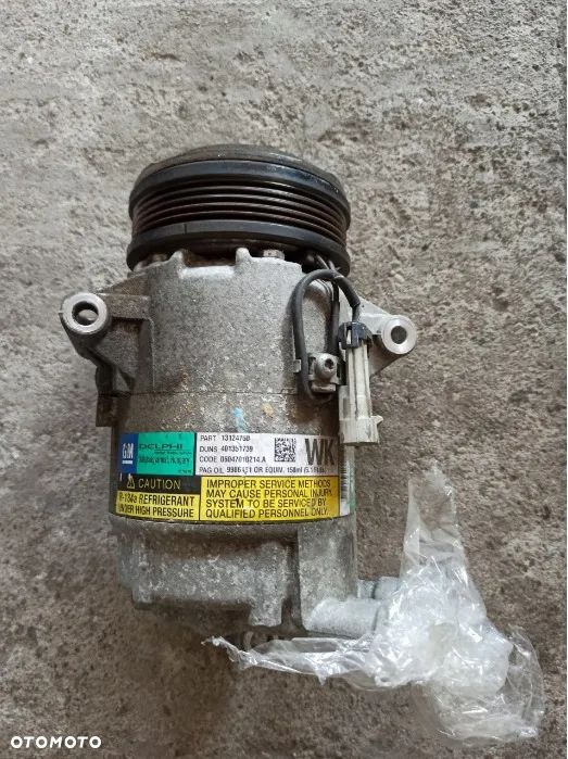 Opel OE 13124750 kompresor klimatyzacji
