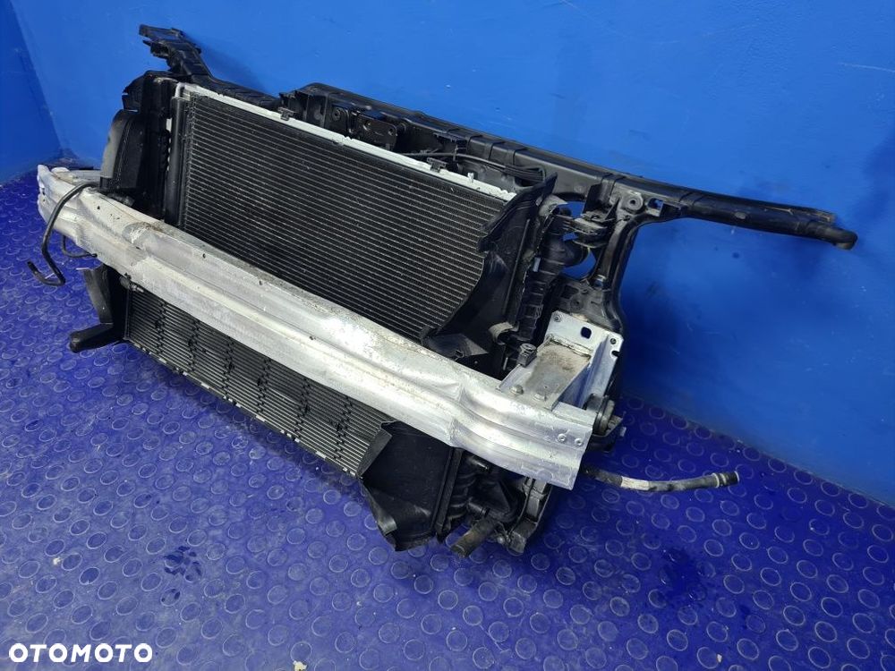 PAS PRZEDNI kompletny chłodnice belka AUDI A5 8T LIFT 2.0 TDI oryginał - 7