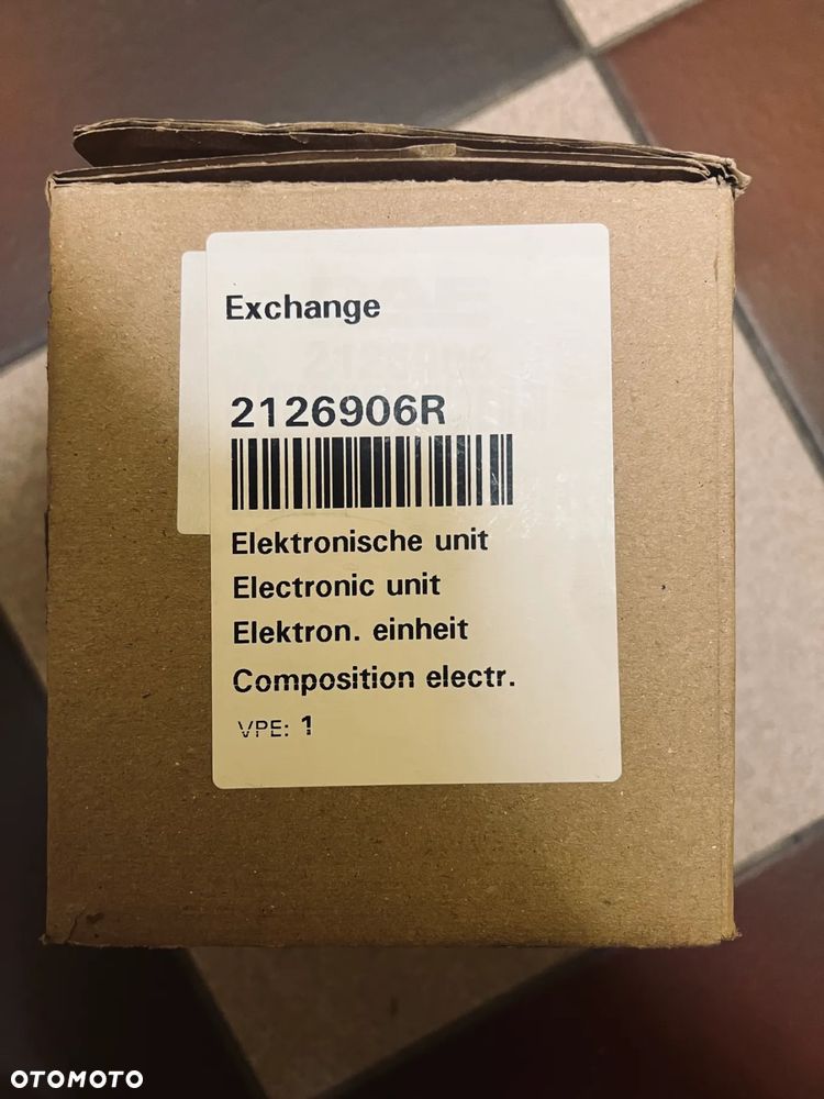 Moduł elektroniczny nagrzewnicy wodnej DAF XF 106 480 530 2126906 - 5