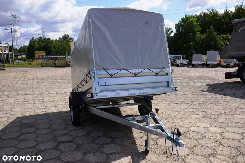 Zaslaw 1 oś, przyczepa towarowa MOCNA I SOLDNA DMC 750 KG - 30