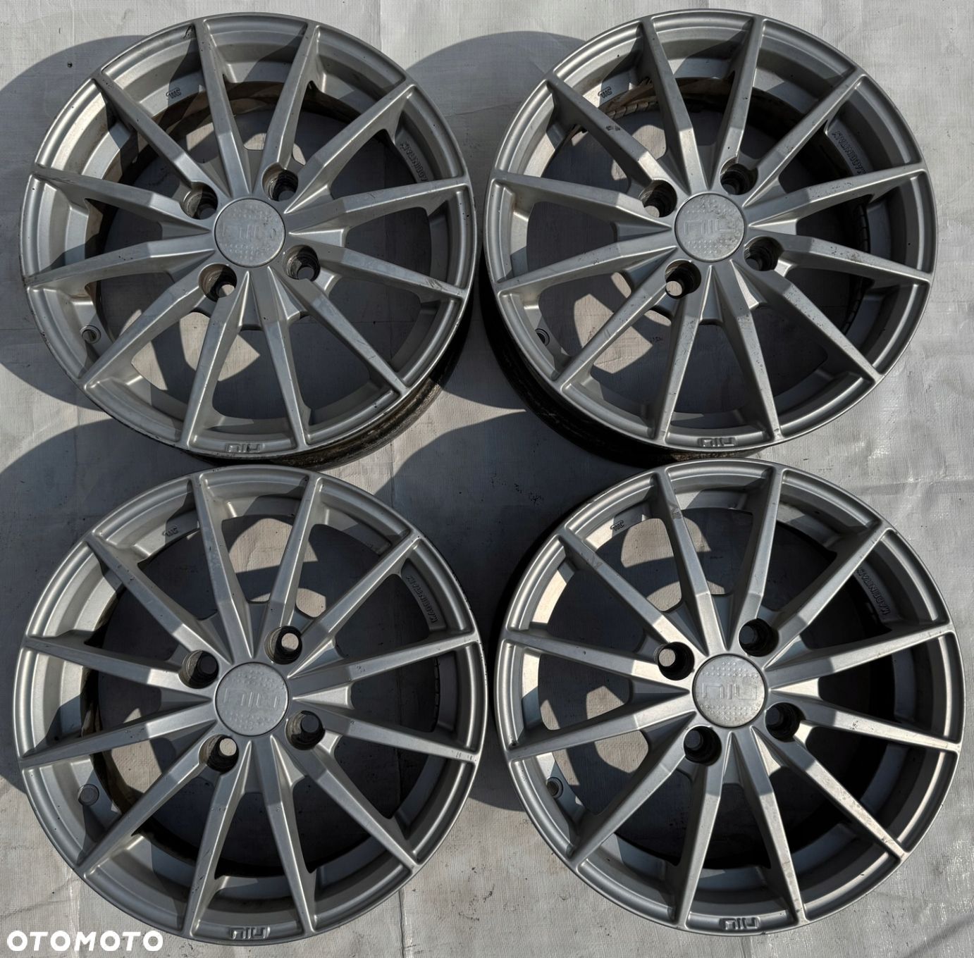 Felgi NIU Toyota Suzuki 4x100 5J 14" ET38 789 - 1