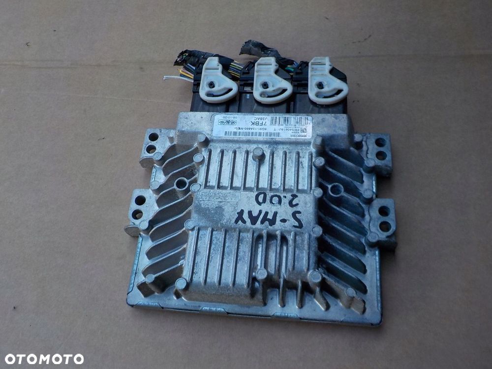 sterownik silnika ford s-max mk1 2,0 TDCI 6G91-12A650-MK - 1