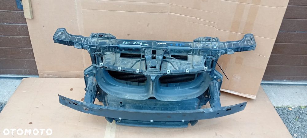Pas przedni chłodnice wentylator wzmocnienie BMW I E81 E87 Lift 2.0i 7563259 7561711 - 2