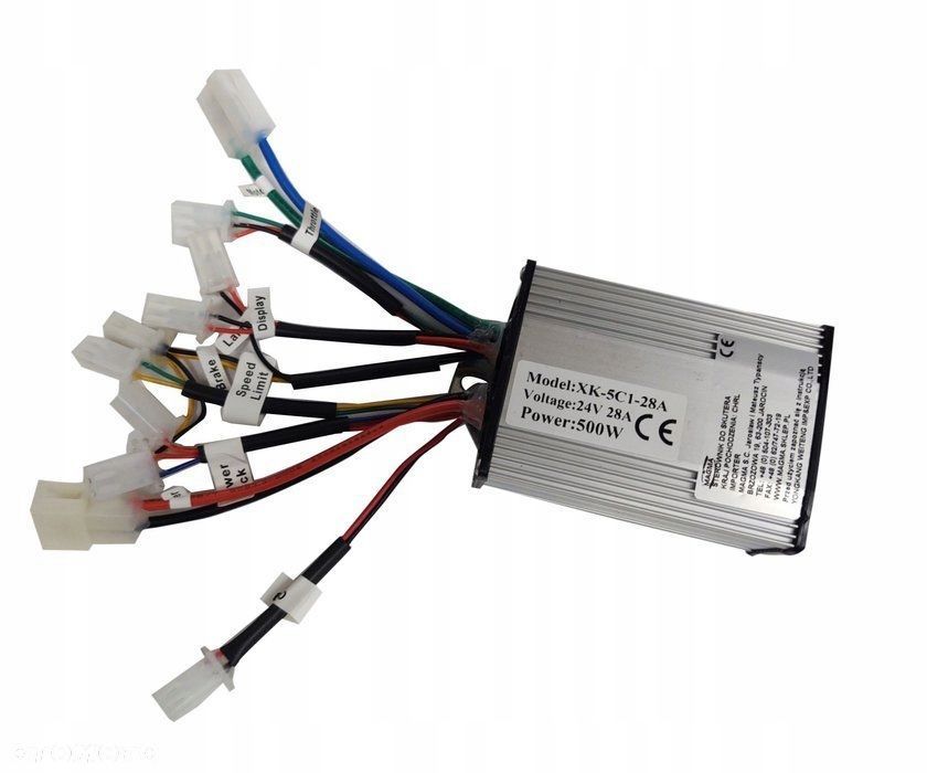 Sterownik 24V 500W dwa biegi szczotkowy dwa biegi - 1