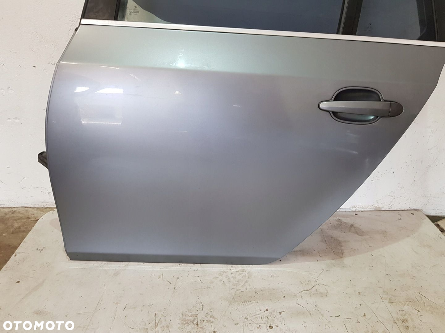DRZWI LEWE LEWY TYŁ BMW E61 LCI EUR SPACEGRAU METALLIC A52/7 - 4