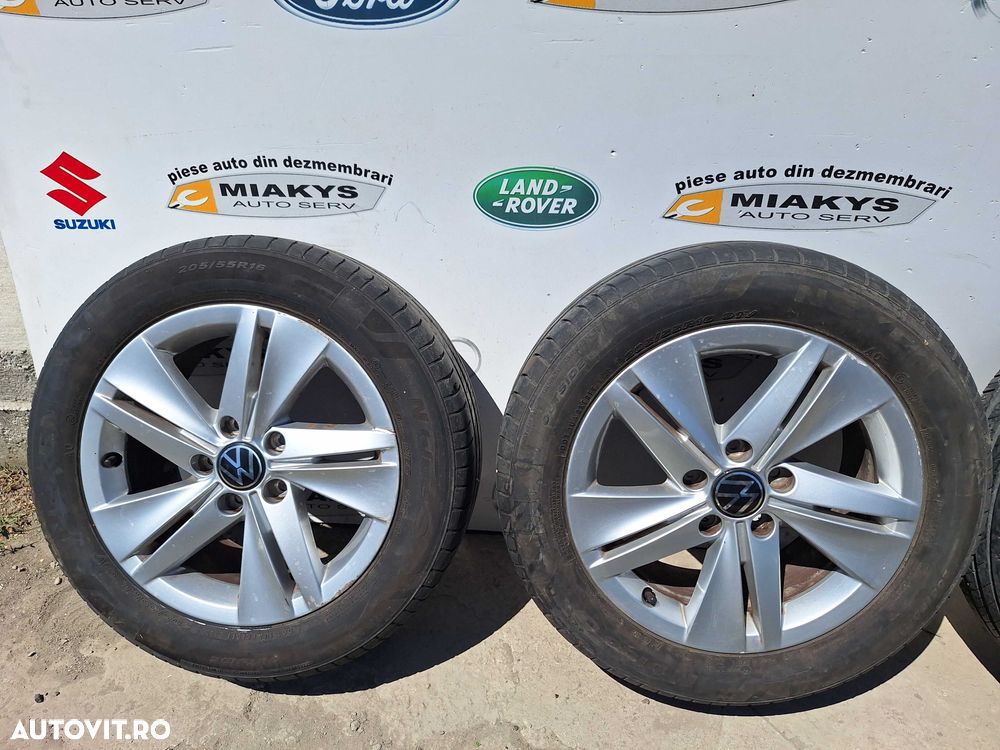 Set roti originale Vw golf 6/7/8Vw Passat,Vw Touran R16 205/55 R16 91V - 3