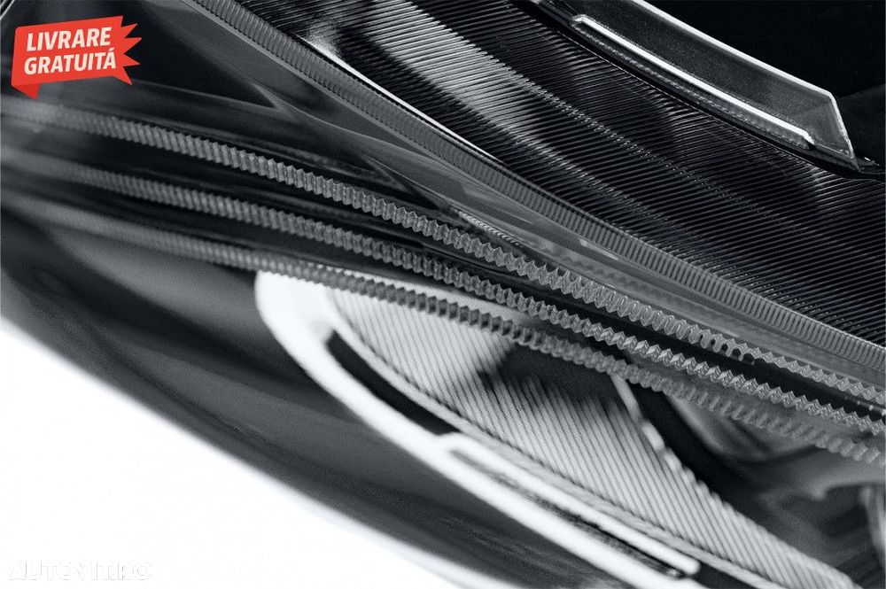 Faruri Full LED Mercedes V-Class Vito W447 (2014-2024) Negru Semnal Di - 7